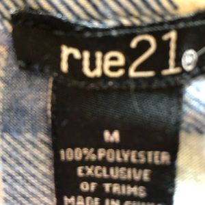 Rue21 Tops - Rue21 Flannel Shirt Rue21 Tops - Rue21 Flannel Shirt